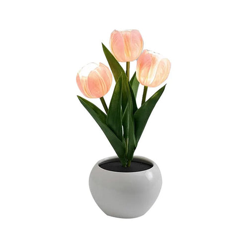 BlossomGlow LED Tulip Lamp