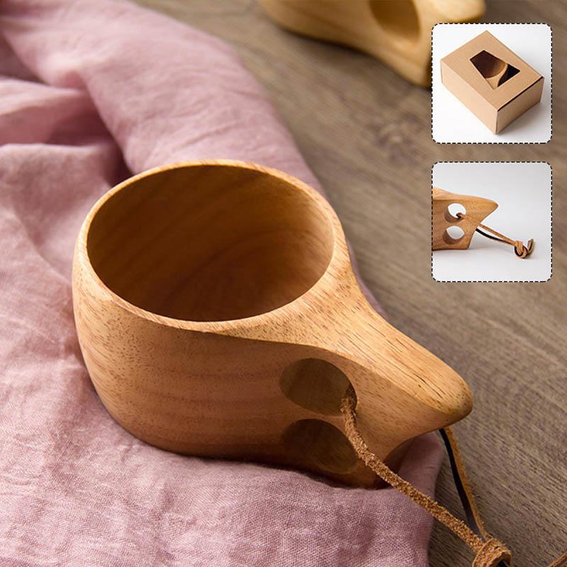 Classic Rubberwood Mug