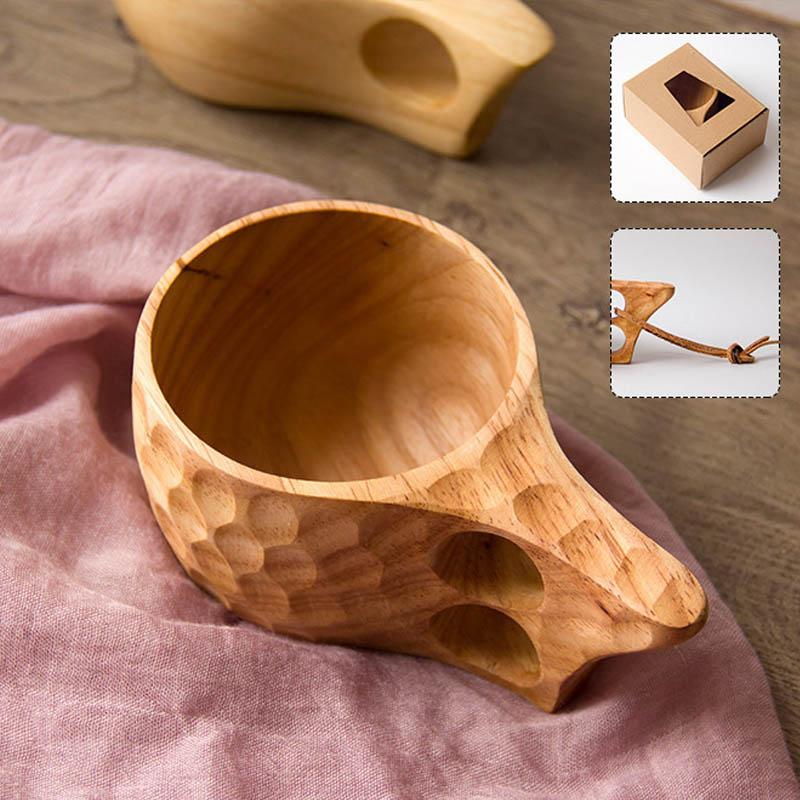 Classic Rubberwood Mug